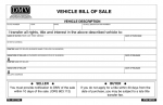 Download Free Oregon Vehicle Bill Of Sale Form | Form Download