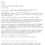 Arkansas Form 23 Affidavit For Collection Of Small Estate By Distributee