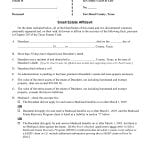 Fort Bend County Texas Small Estate Affidavit Form