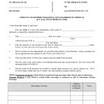 Galveston County Small Estate Affidavit Form